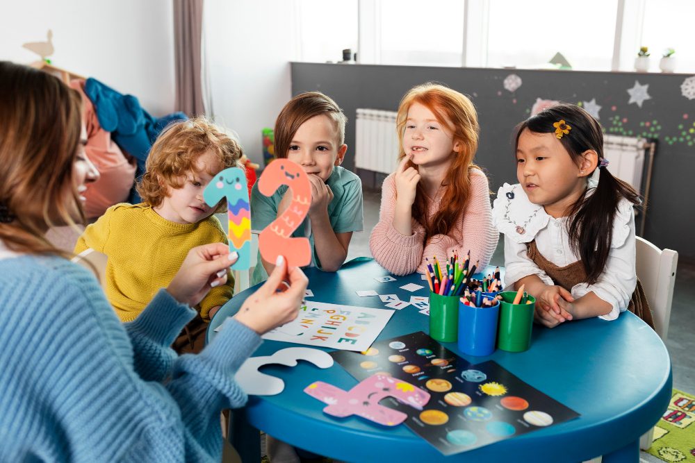 Image of kids in Peoria Kindergarten
